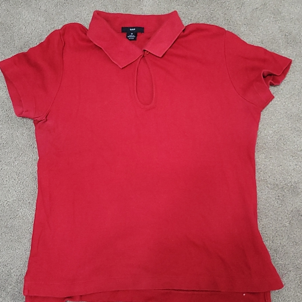Vintage GAP Polo with Keyhole Detail